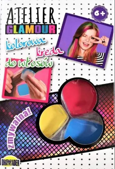 kreda do włosów kolorowa ATELIER GLAMOUR