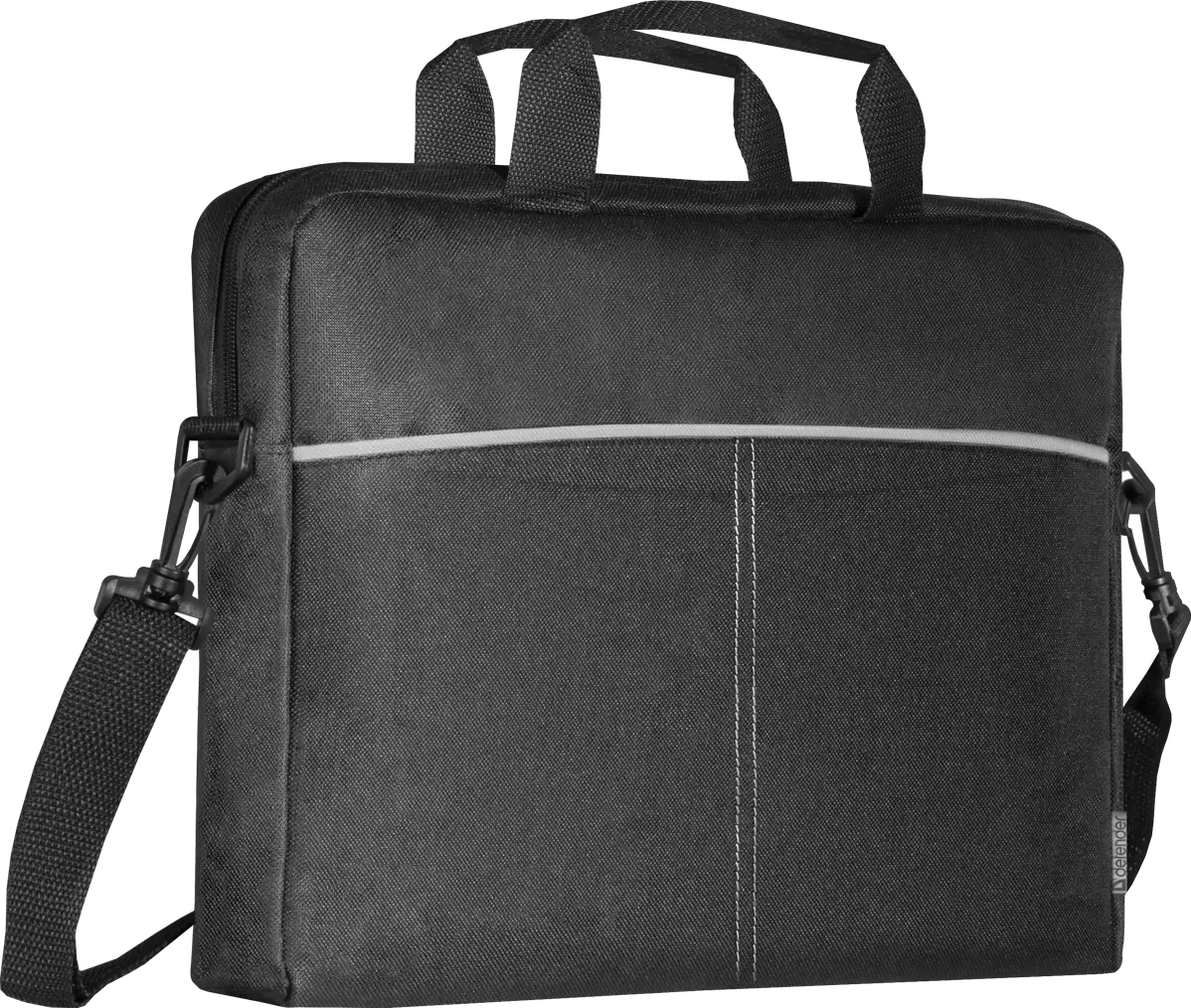TORBA DEFENDER LITE 15.6" CZARNO-SZARA — 3