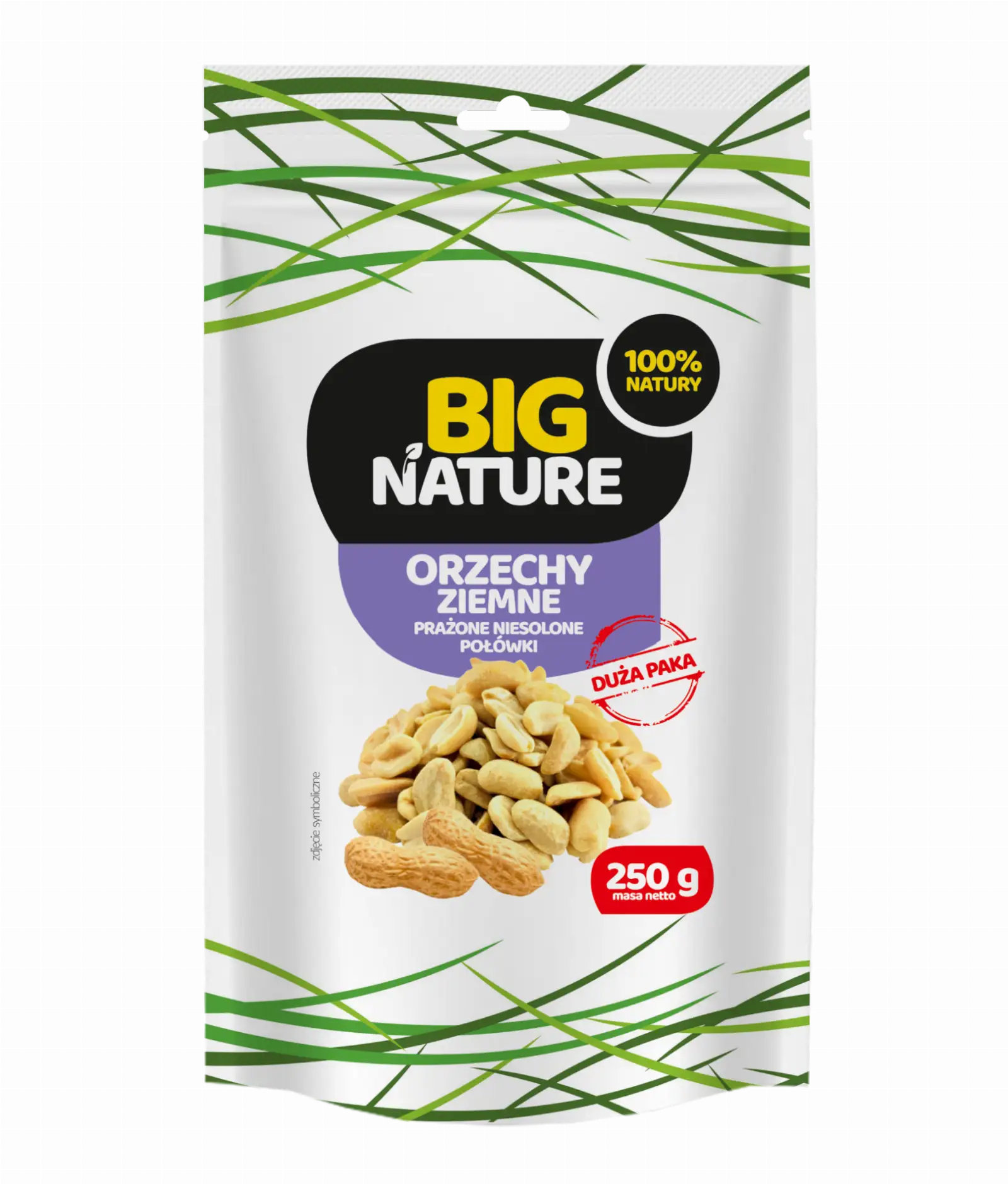 Orzechy ziemne prażone niesolone 250g — 2