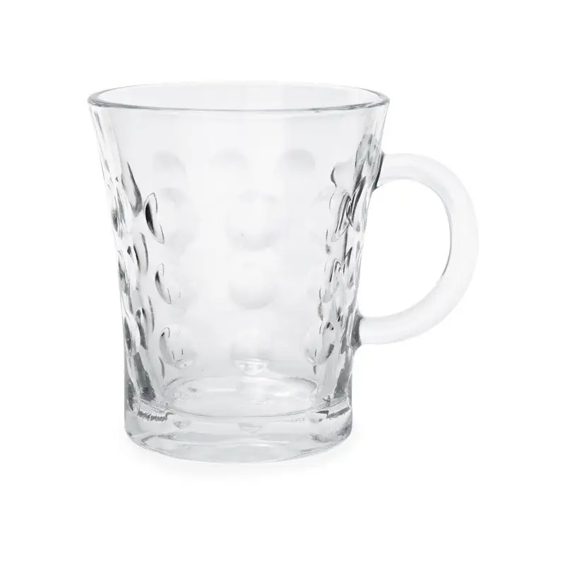 kubki szklane 6szt. KOŁA 280ml