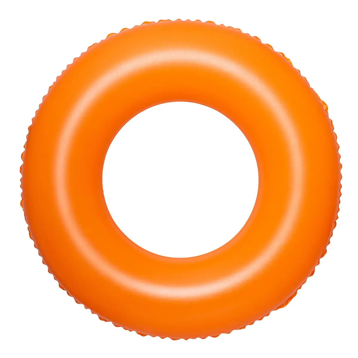 Koło dmuchane 90cm pomarańcza - kółko do nauki pływania — 4