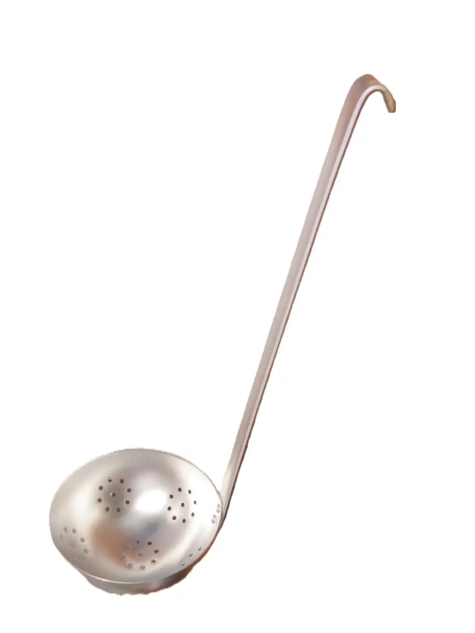 chochla cedzakowa aluminiowa śr 10cm dł 11cm — 2