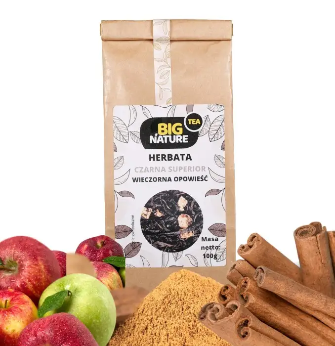 Herbata czarna SUPERIOR WIECZORNA OPOWIEŚĆ 100g - BIG NATURE