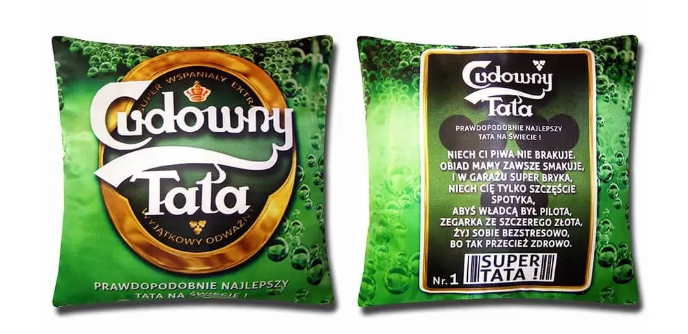 poduszka Cudowny Tata  S102