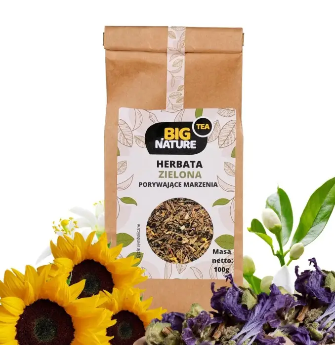 Herbata zielona PORYWAJĄCE MARZENIA 100g - BIG NATURE