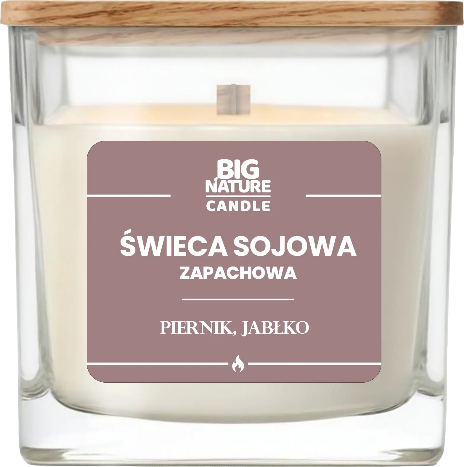 Świeca sojowa o zap. Piernik i Jabłko 220g