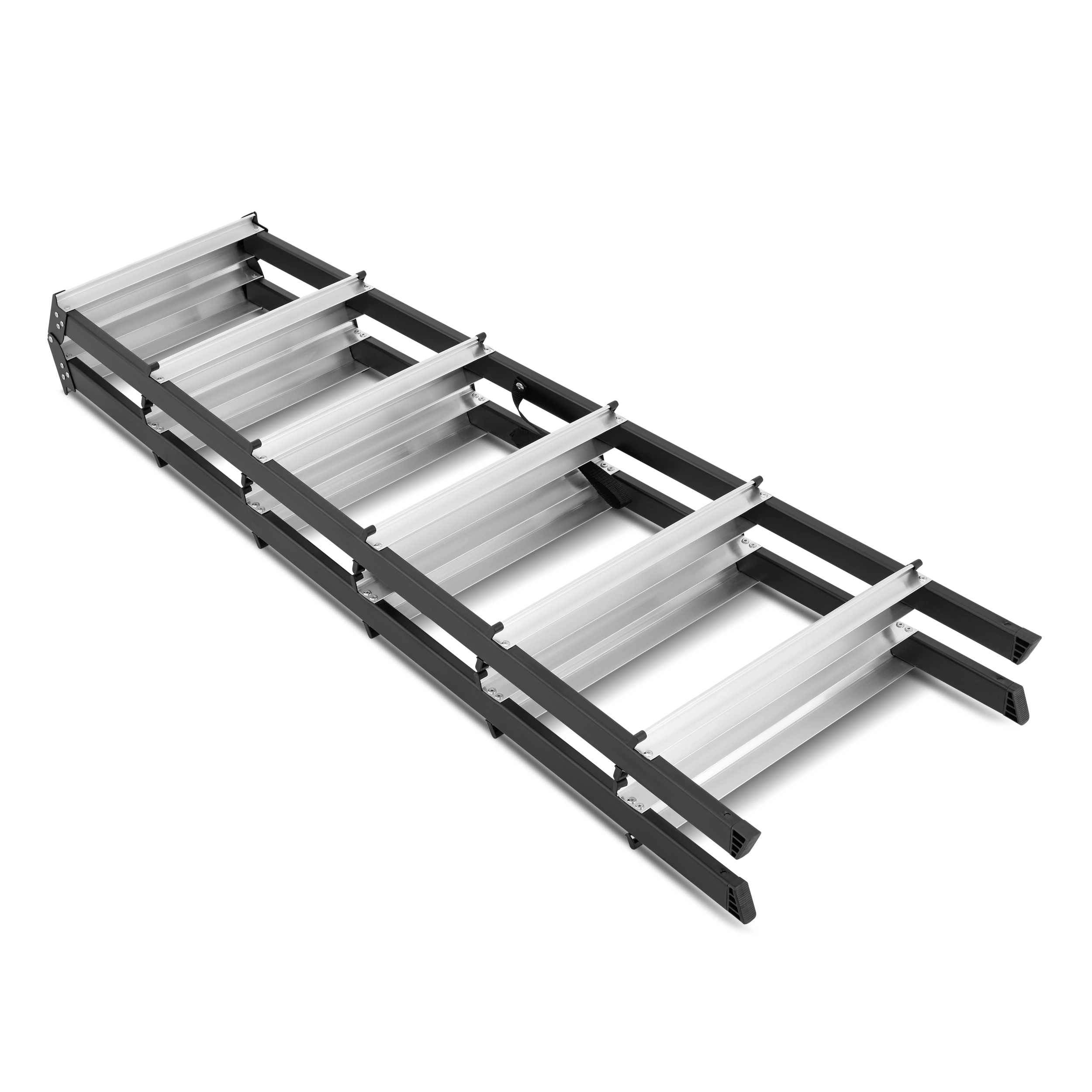 Drabina drabinka domowa 2x6 dwustronna składana MOCNA 150 kg HIGHER schodki — 8
