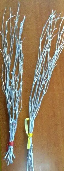 rózga miotełka od Św. Mikołaja pod choinkę około 50cm