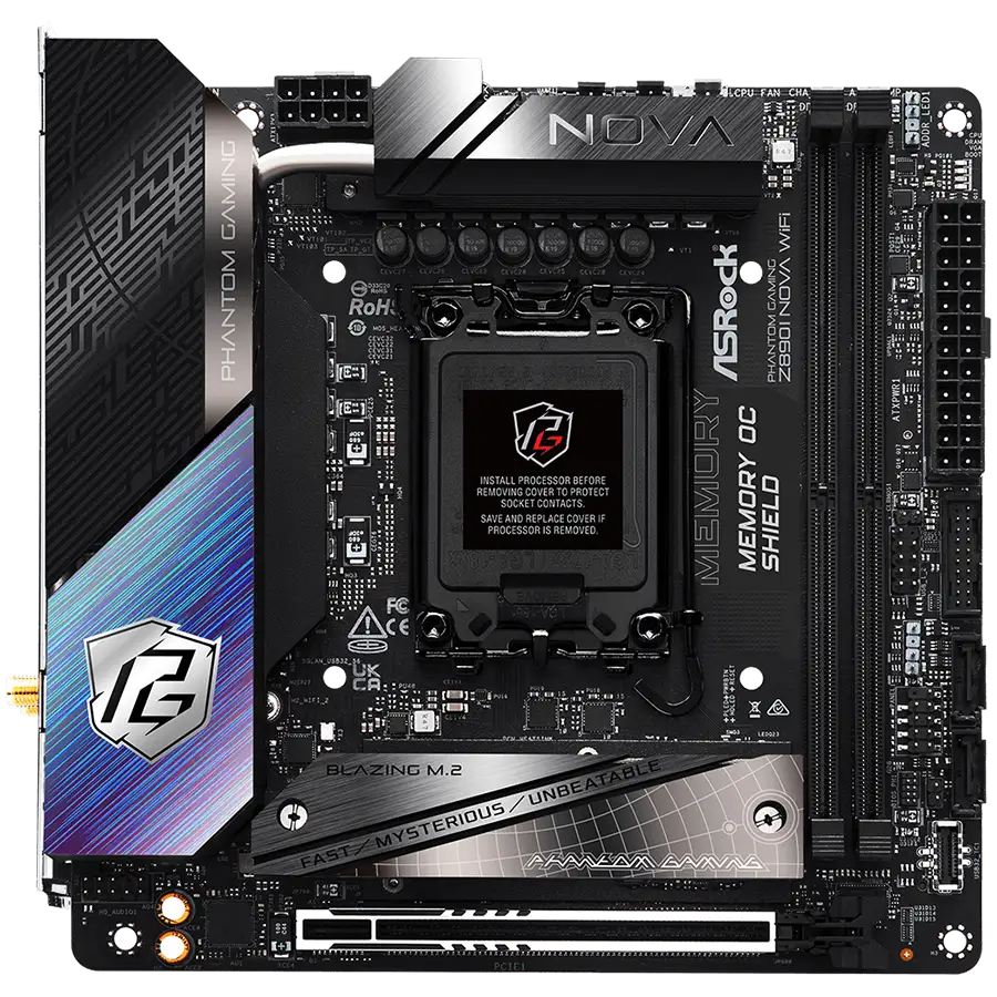 ASROCK Z890 Nova WiFi ATX LGA1851 DDR5 — 2