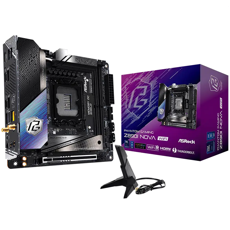 ASROCK Z890 Nova WiFi ATX LGA1851 DDR5