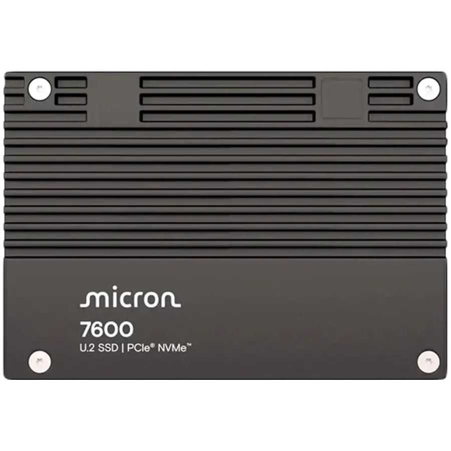 Micron 7600 PRO 3.84TB NVMe U.2 (15mm)  Enterprise SSD Single Pack