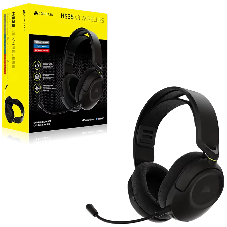 HS35 V3 Black Wireless — 3