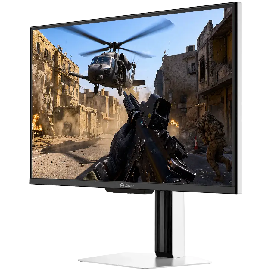 24.5" Flat IPS Dual LED 1920*1080@400Hz HAS, 2*HDMI2.0+2*DP1.4+Audio out, HDMI cable*1+DP cable*1+Adapter*1+Power cable*1, HDR600 Ready+MPCS+MPRT 0.5ms, White, 3 years — 2
