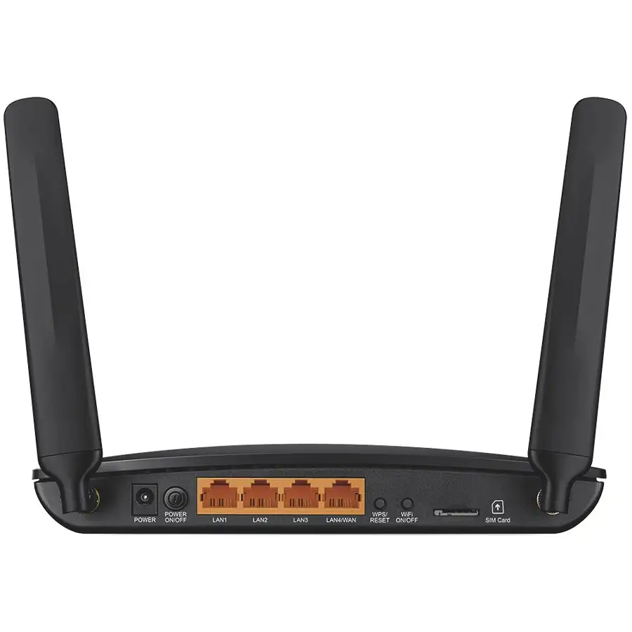 AC750 Wireless Dual Band 4G LTE Router, internal unlocked 4G/3G Modem, support LTE (FDD/TDD)/DC-HSPA+/HSPA+/HSPA/UMTS/EDGE/GPRS/GSM, with 3 10/100Mbps LAN ports and 1 10/100Mbps LAN/WAN port, 300Mbps at 2.4GHz + 433Mbps at 5GHz, 802.11a/b/g/n/ac, 3 i — 2