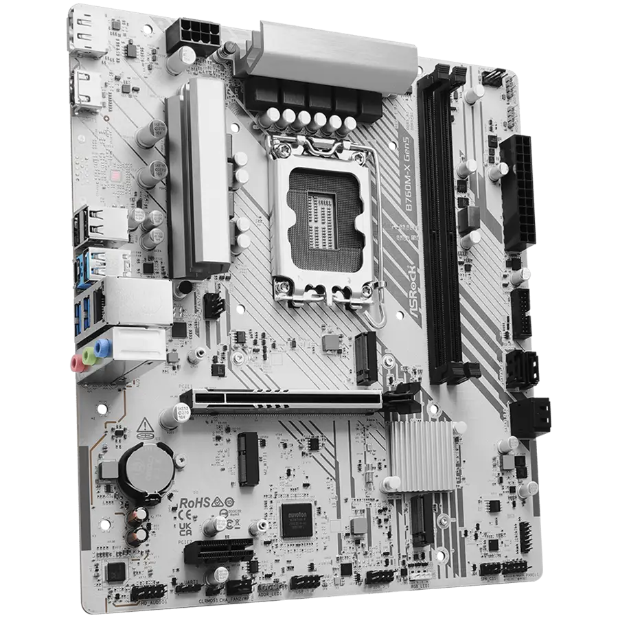 ASROCK B760M-X GEN5 mATX LGA1700 DDR5 — 2