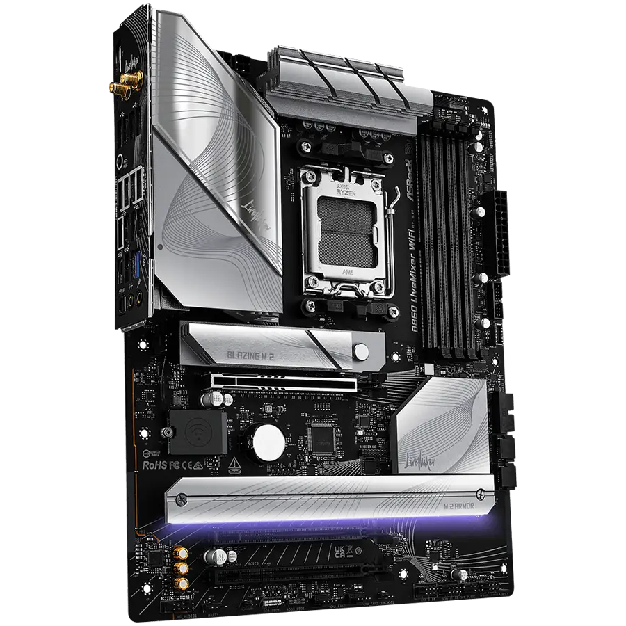 B850 LIVEMIXER WIFI ATX AM5 DDR5 — 2