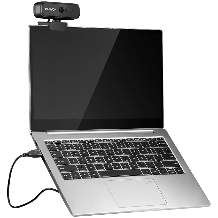 CANYON Kamera internetowa C2N Full HD 1080p Czarna — 2