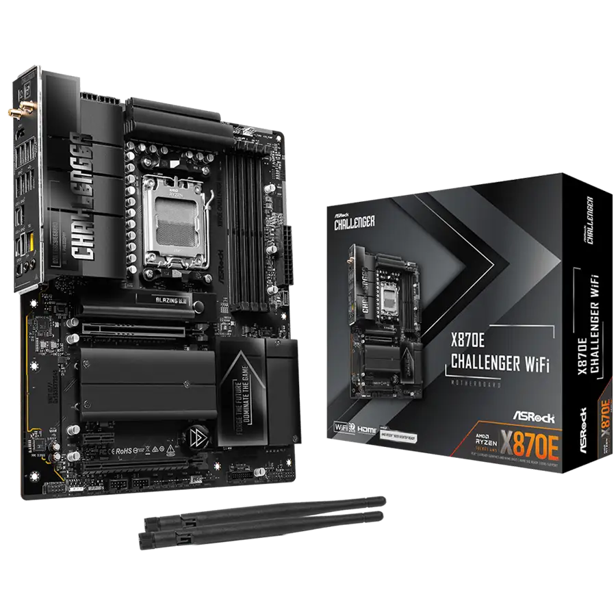 X870E CHALLENGER WIFI ATX AM5 DDR5 — 3