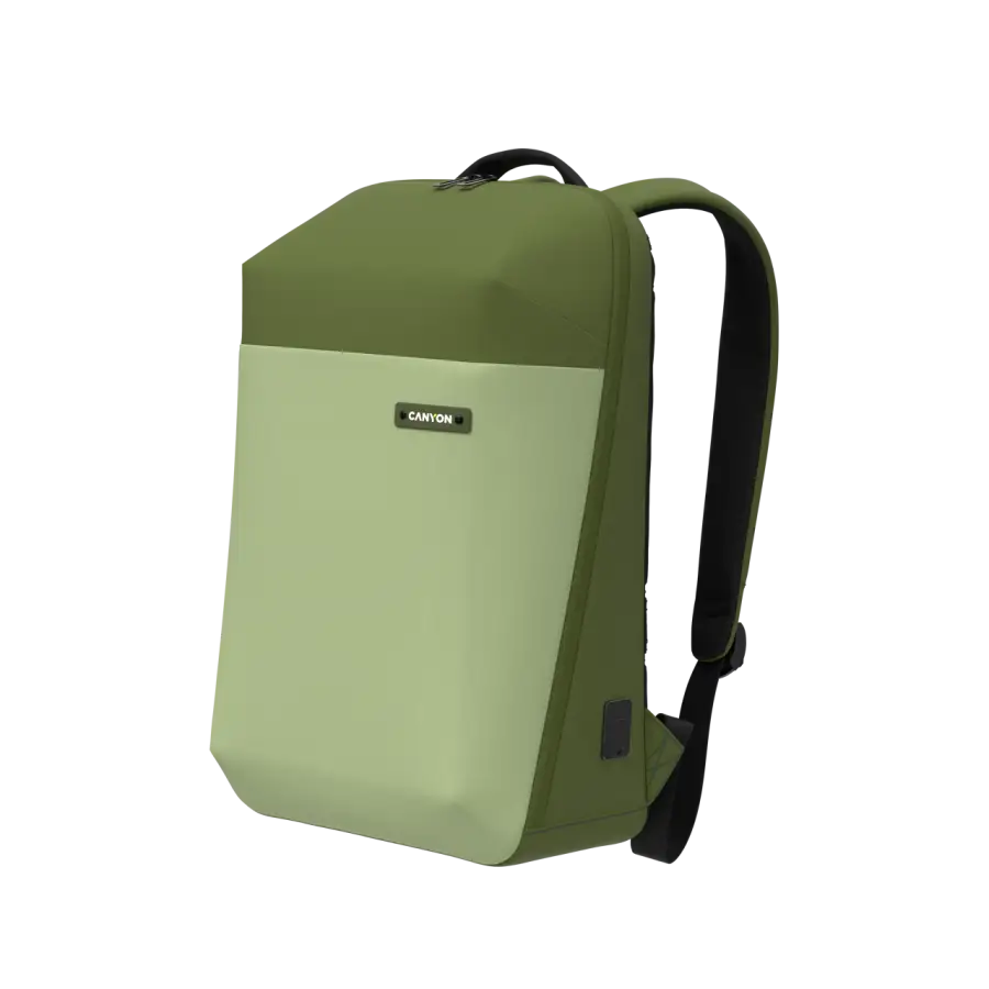 CANYON Plecak na laptopa OnPack UR01 15,6" 16L USB zielony — 8