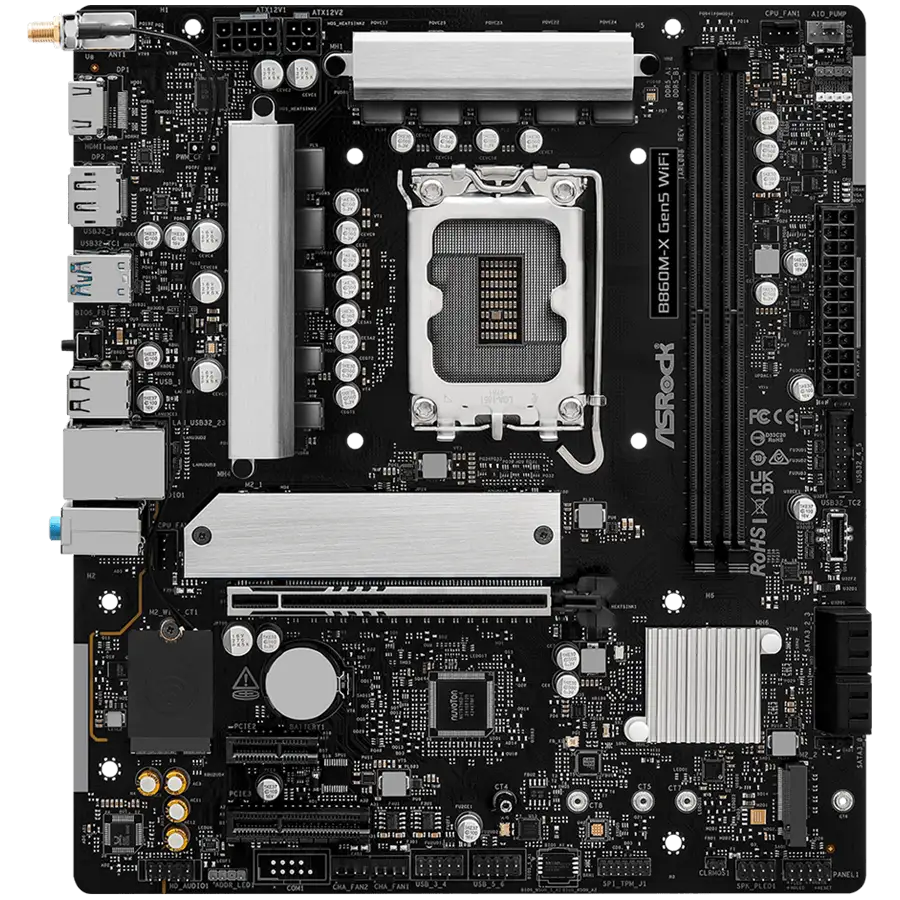 ASROCK B860M-X GEN5 WIFI mATX LGA1851 DDR5