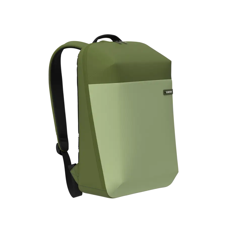 CANYON Plecak na laptopa OnPack UR01 15,6" 16L USB zielony — 2