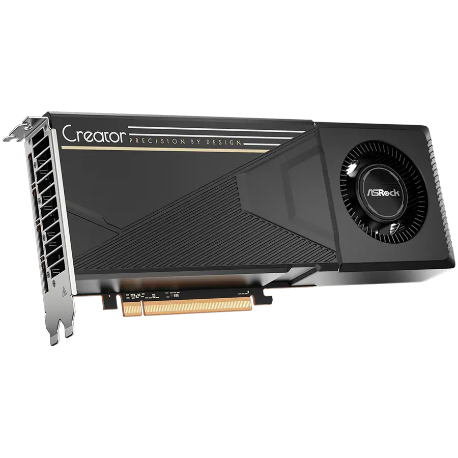 ASROCK Intel Arc Pro B60 Creator 24GB GDDR6 192-bit 4x DP — 3