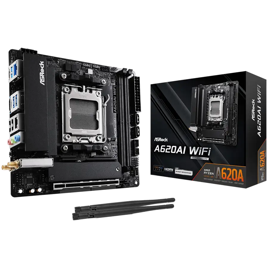 ASROCK A620AI WIFI mini-ITX AM5 DDR5 — 3