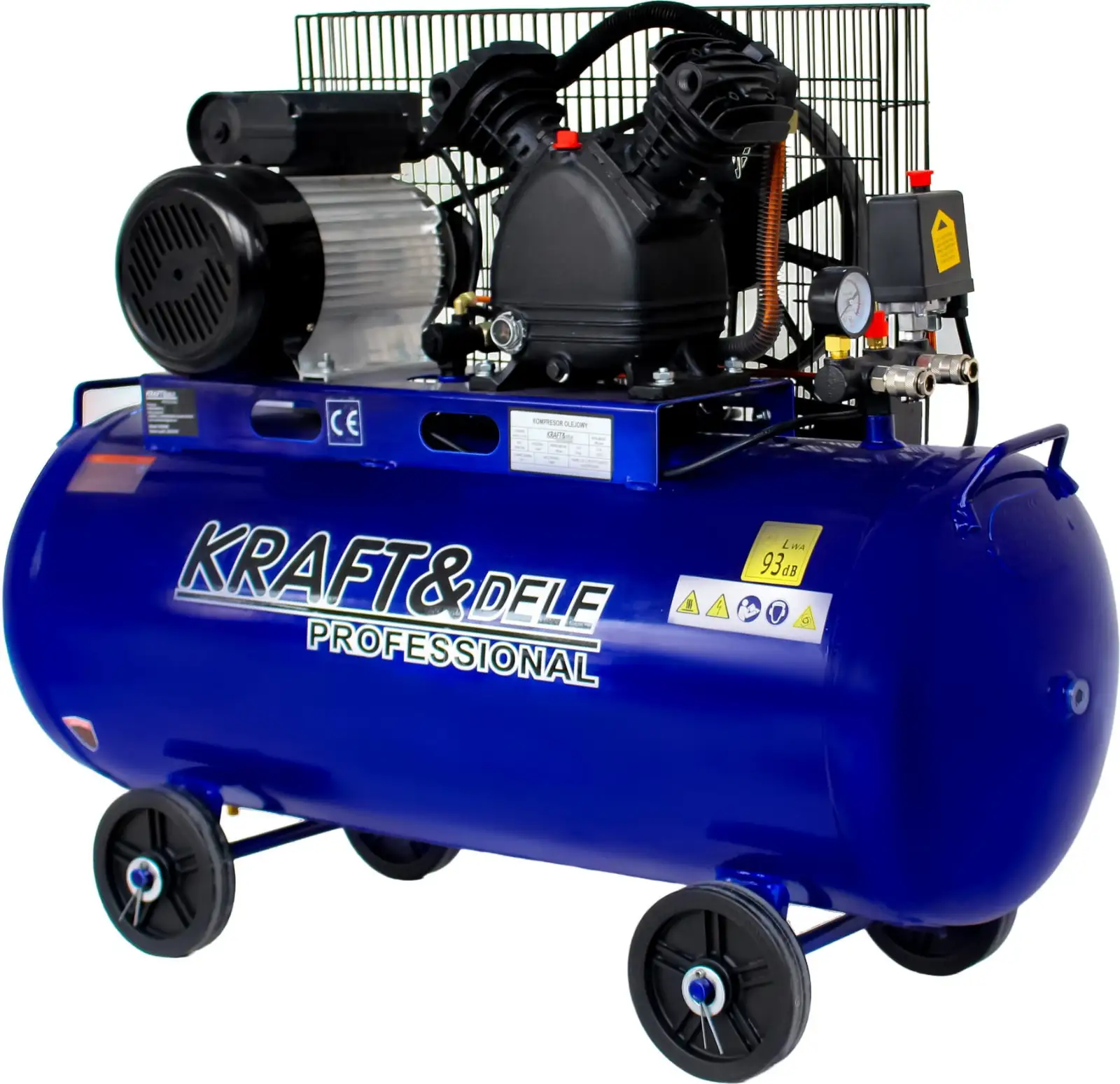 Kompresor olejowy 100L 2800W 480L/min KD4058