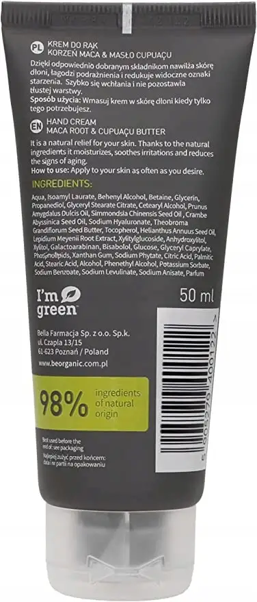 Krem do rąk Be Organic 50 ml — 2