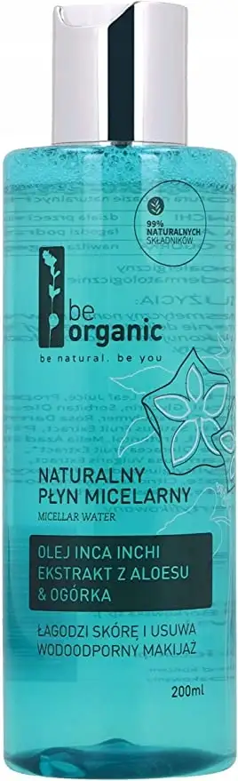 Płyny micelarne do twarzy Be Organic 200 ml