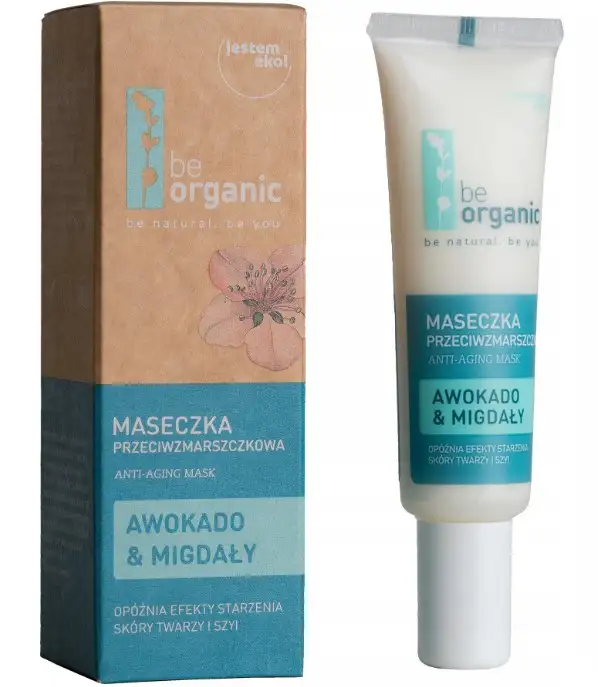 Maseczka kremowa twarz/szyja/dekolt Be Organic 30