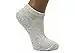 Kurze, schnell-trocknende, dünne Socken aus Leinen/Flachs mit Maschenmuster für Frauen - Medium — 6