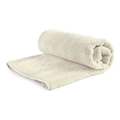 FlaxSox Sustainables Frottee Bio Brennnessel Handtuch, dünne, 400 GSM, (6) — 2