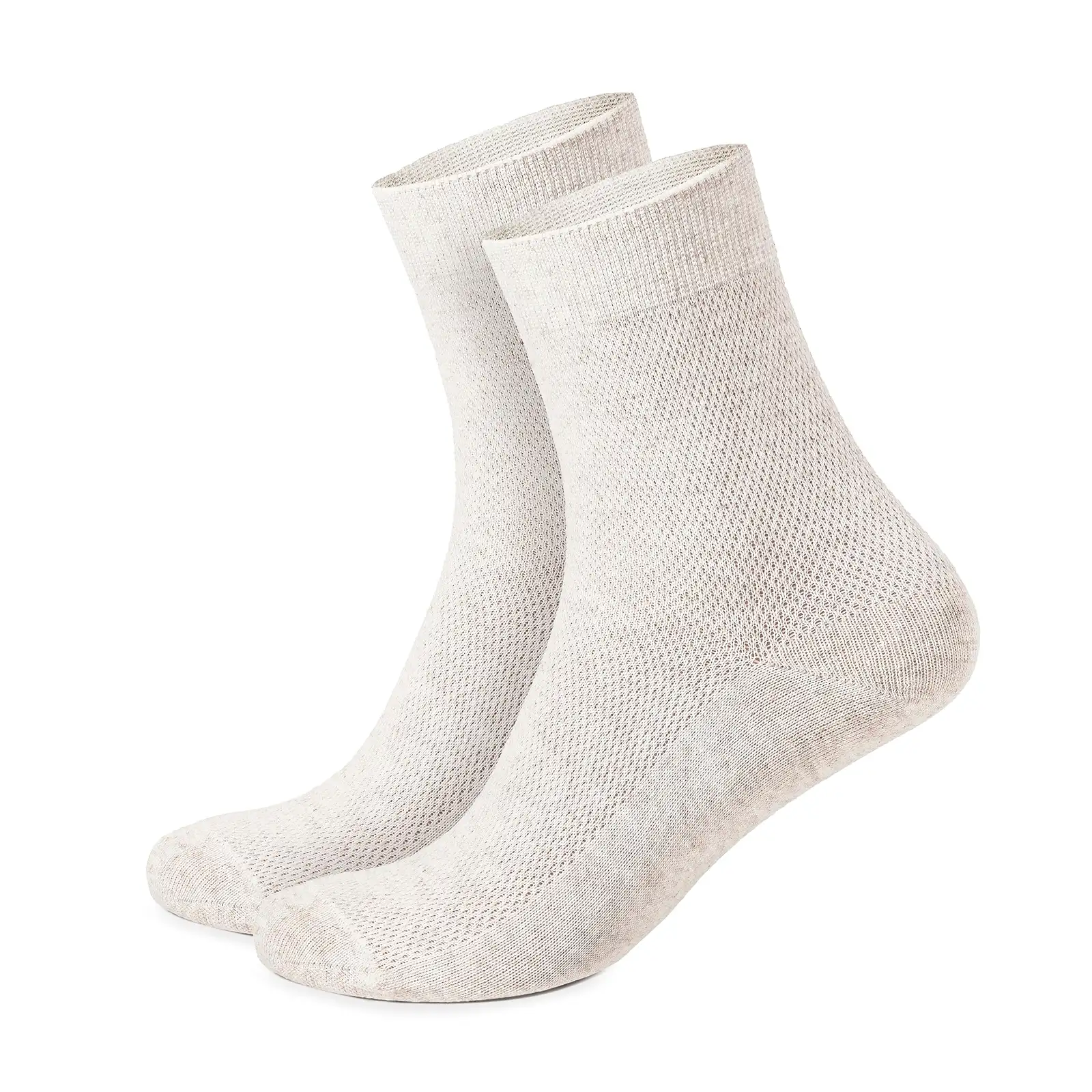 FlaxSox Special Thin Breathable Organic Linen Socks for Men, Pack of 5 (7-9)
