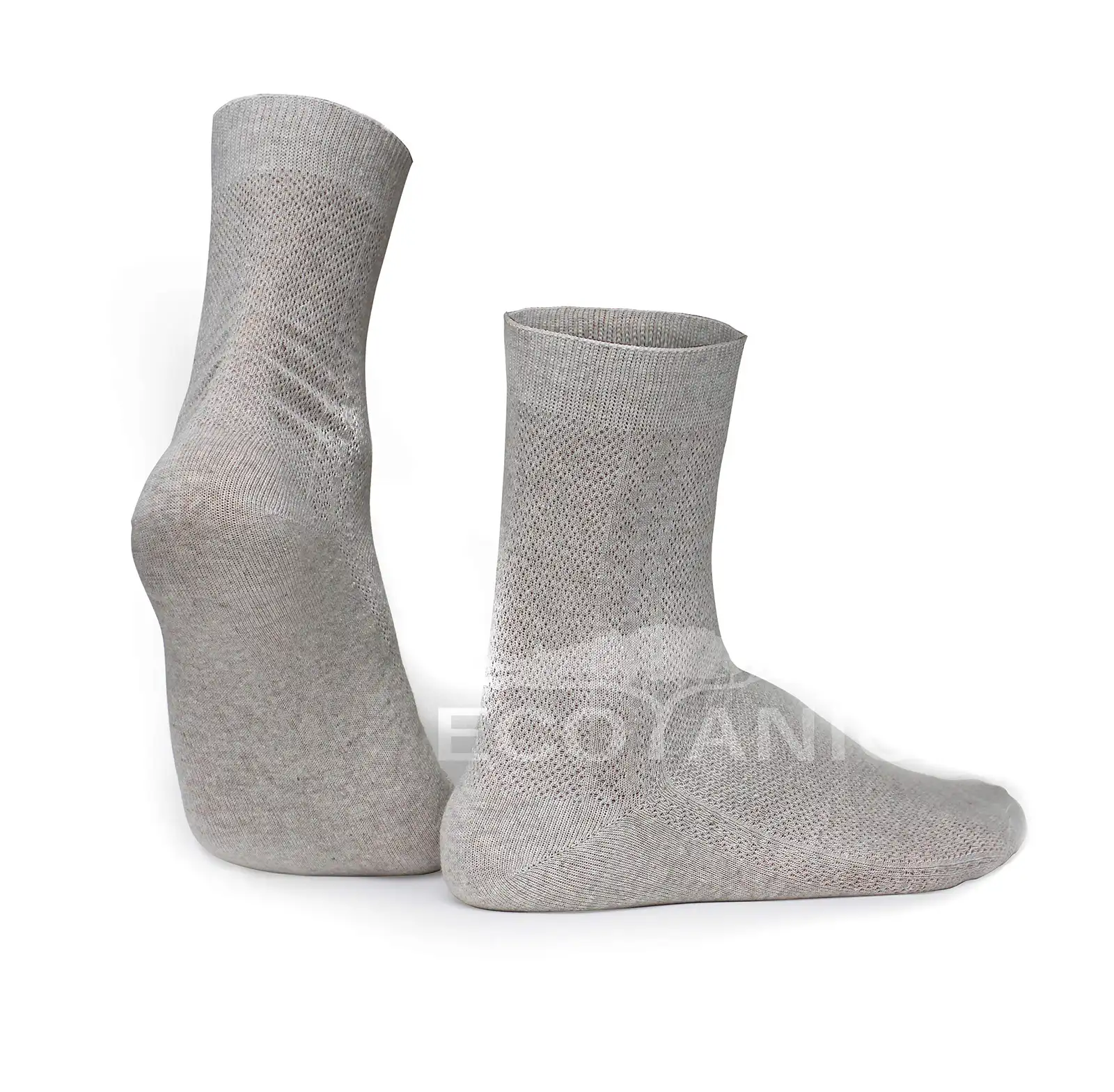 Ecotanic Socken aus Naturleinen. - - Large — 4