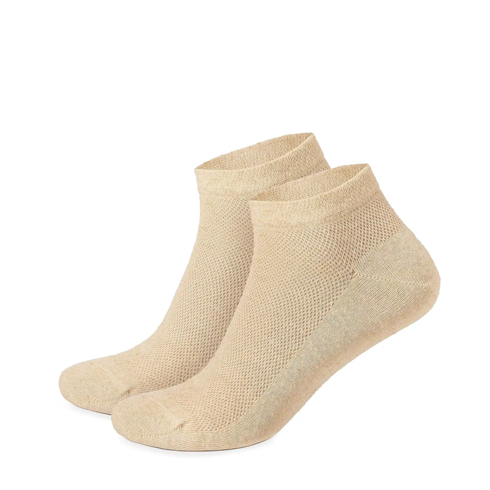 Sport Athletic Kurze Leinen Socken für Herren, 3 Paar, Grau, S