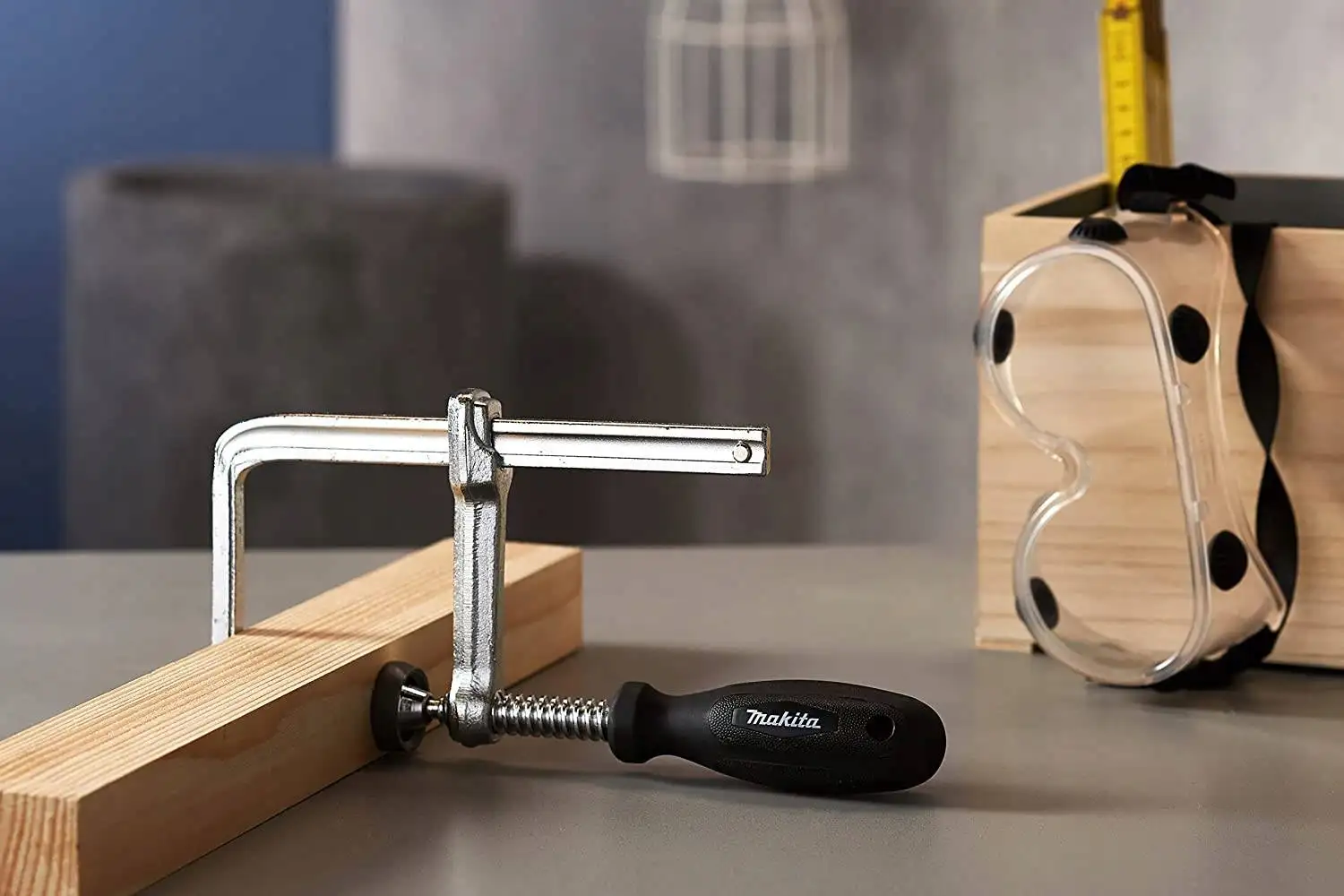 MAKITA ŚCISKI ŚCISK STOLARSKI DO SZYNY 145X90MM — 3