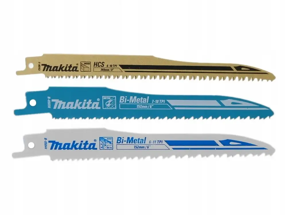 MAKITA BRZESZCZOT PIŁA POSUWOWA LISICA 3SZT B13677