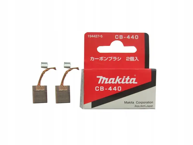 MAKITA SZCZOTKI CB-440 DDF458 451452 WKRĘTARKA