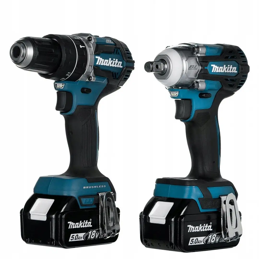 MAKITA ZESTAW WKRETARKA DHP484 KLUCZ UDAROWY DTW300 + 3X5AH DLX2359TJ1 — 2