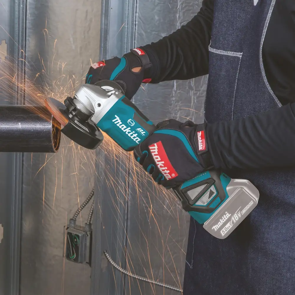 MAKITA AKUM. SZLIFIERKA KĄTOWA REGULACJA OBROTÓW DGA517Z 18V — 3
