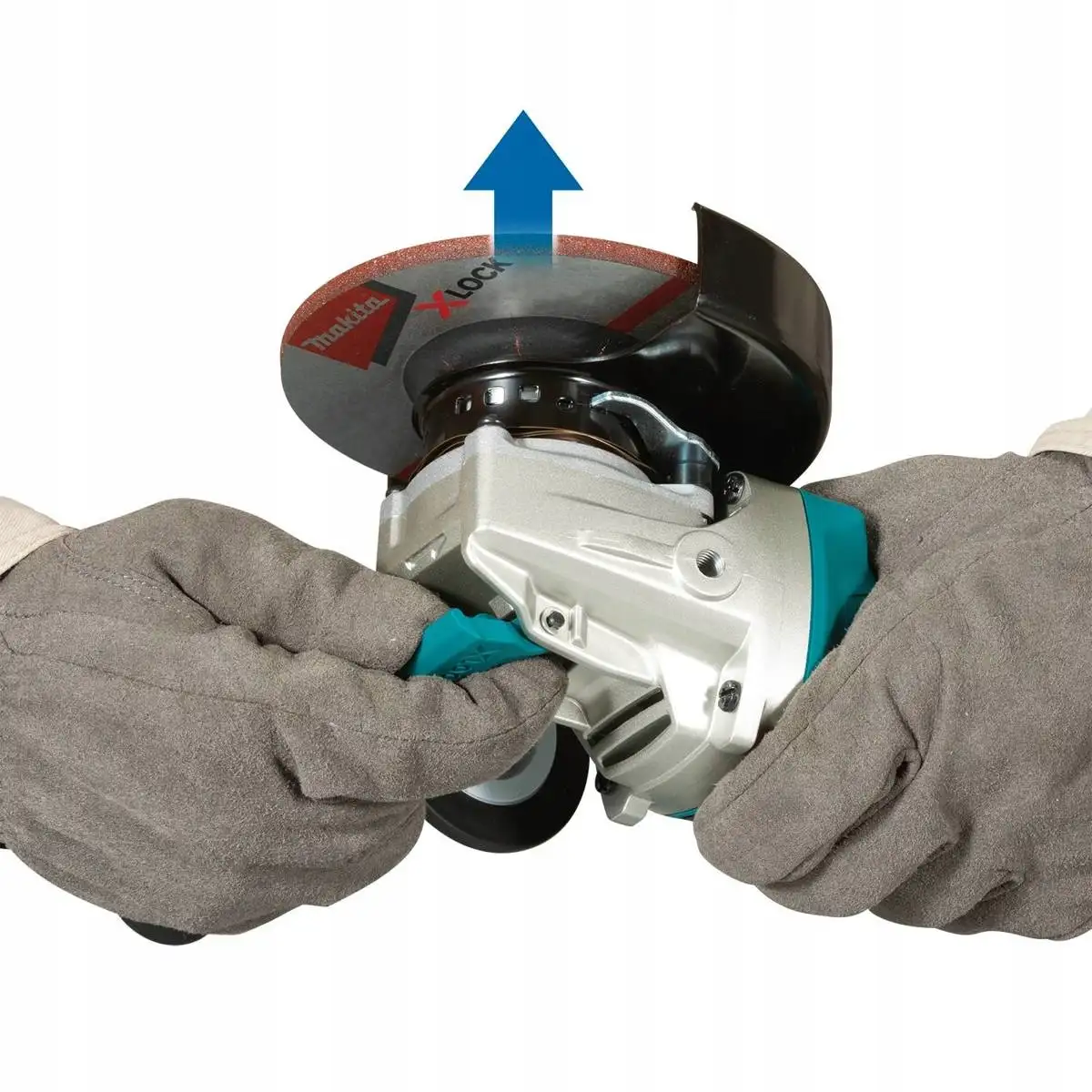 MAKITA SZLIFIERKA KĄTOWA DGA521ZX1 18V 125mm XLOCK — 4