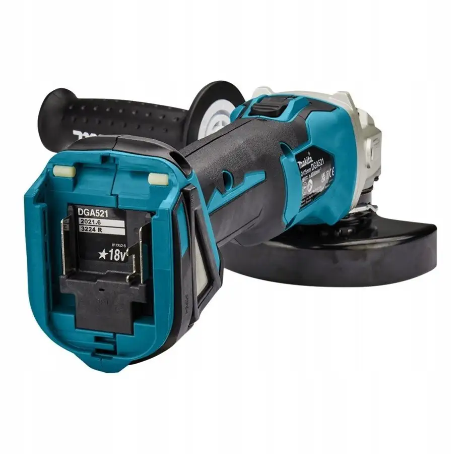 MAKITA SZLIFIERKA KĄTOWA DGA521ZX1 18V 125mm XLOCK — 3