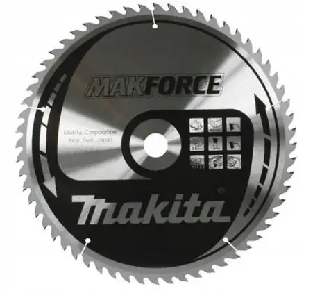 MAKITA TARCZA PIŁA DO DREWNA 190X30MM 60Z B-08551