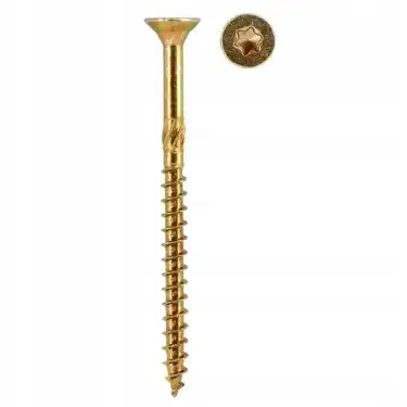 WKRĘTY CIESIELSKIE DO DREWNA 6x160 TORX 100szt — 3