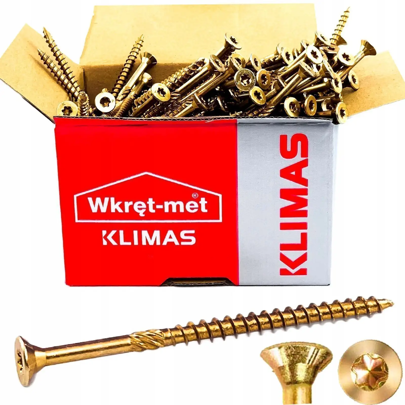 WKRĘTY CIESIELSKIE DO DREWNA 6x70 TORX 150szt