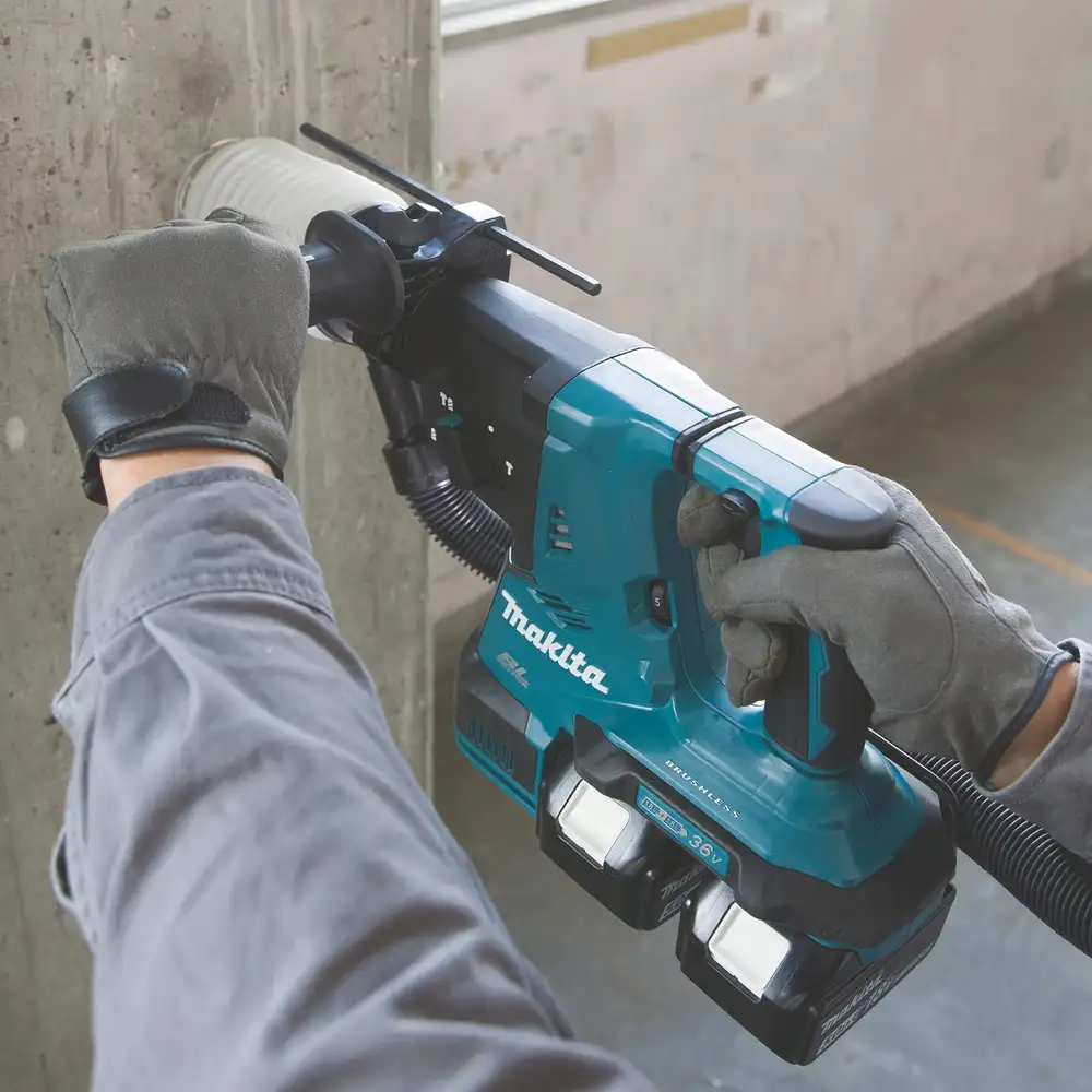 MAKITA AKUM. MŁOTOWIERTARKA DHR281Z 2X18V SDS PLUS — 3
