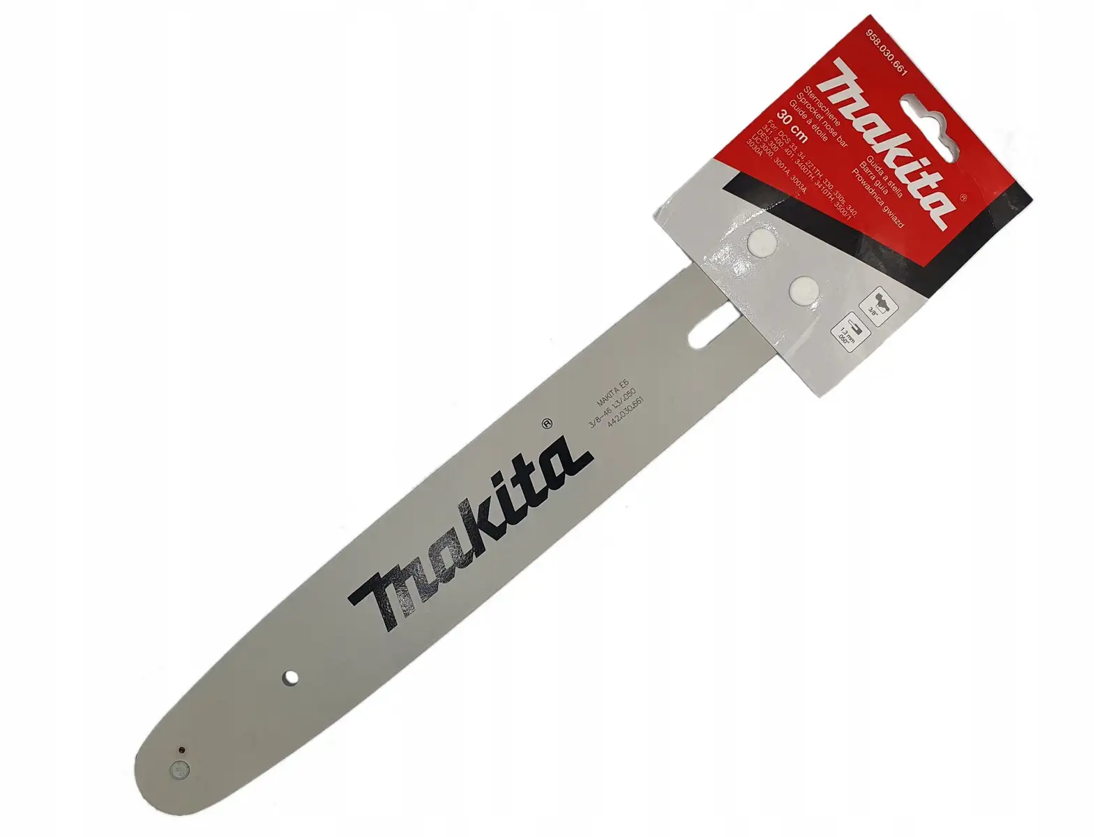 MAKITA PROWADNICA DO PIŁY 30CM 3/8" 1,3MM