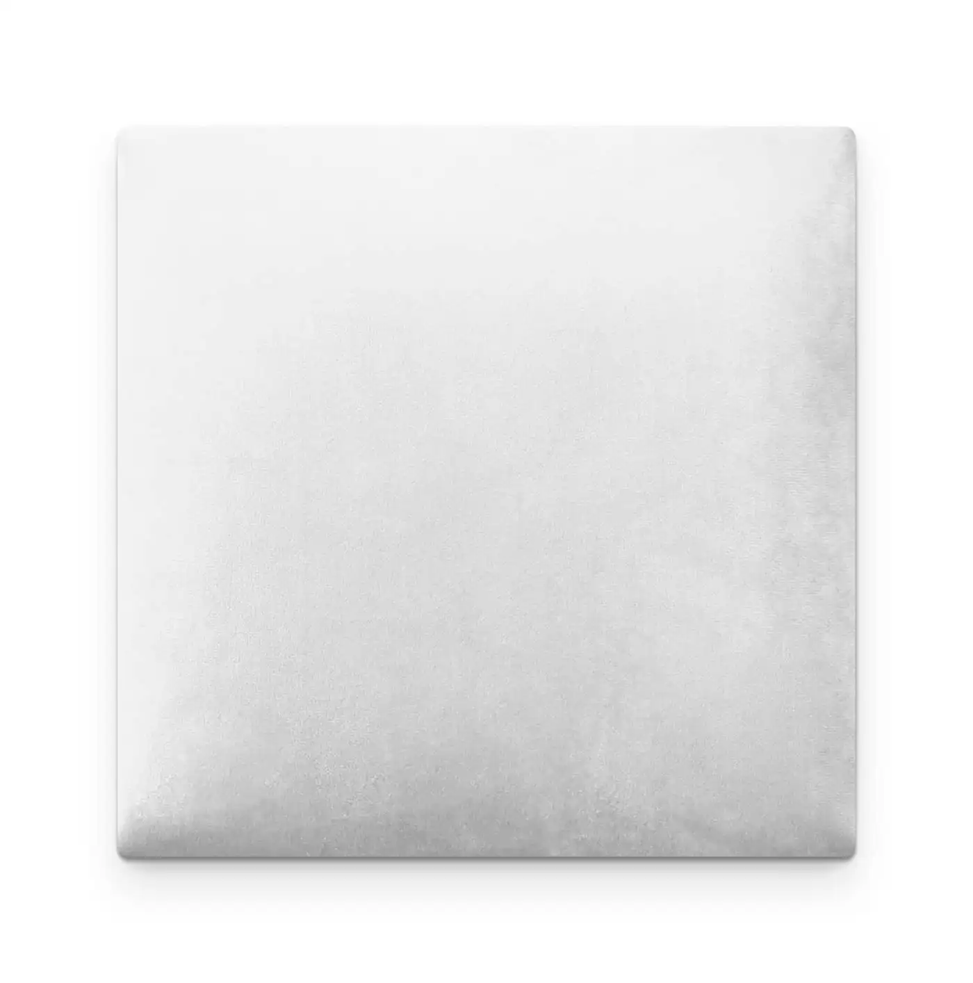 RoKo design Wandpaneele 3D | gepolstertes Bett Kopfteil | sehr einfache Selbstmontage | aus Velourstoff (Weiss, 30x30)