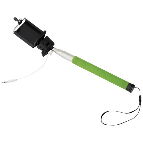 Kijek do selfie teleskopowy 90 cm SELFIE, zielony
